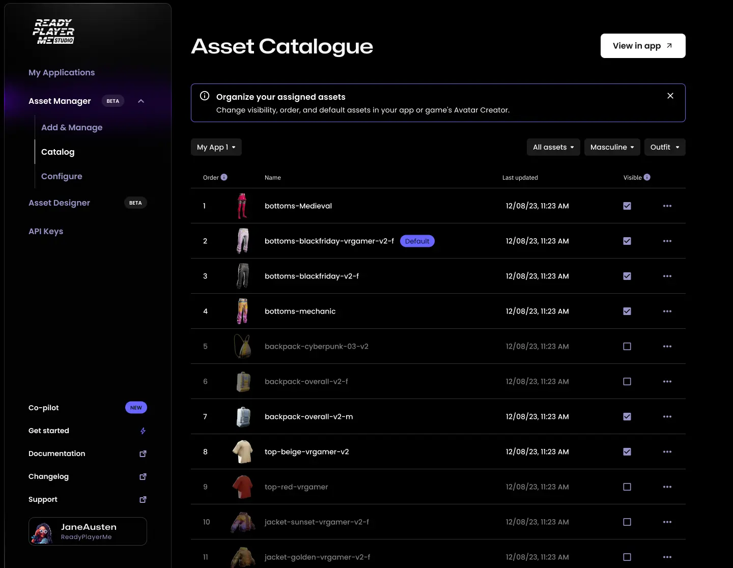 Asset Management Dashboard